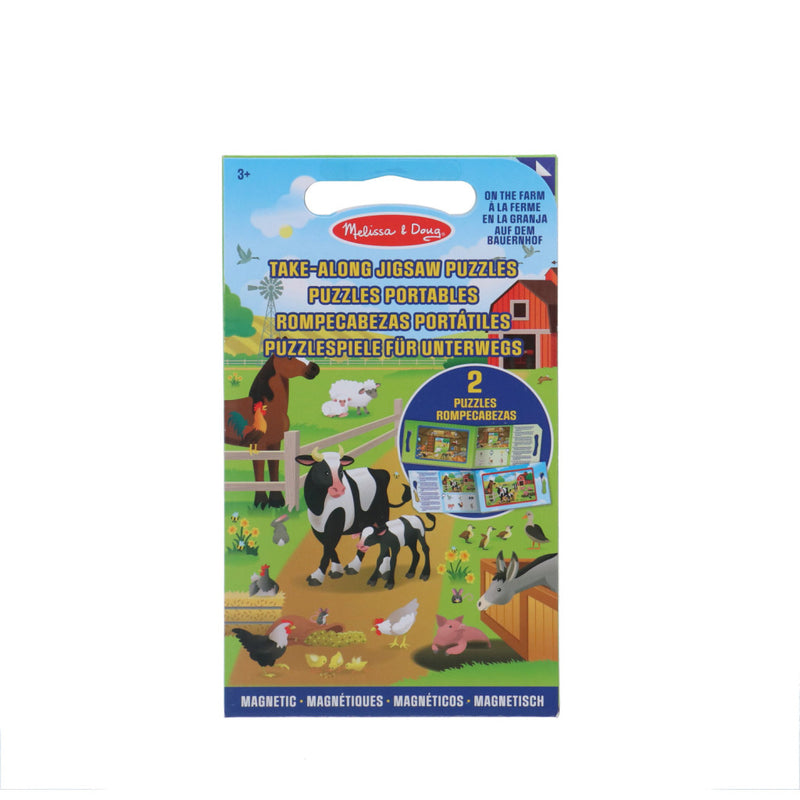 Cargue la imagen en el visor de la galería, Melissa doug magneetpuzzel safari 2x 15 stukjes
