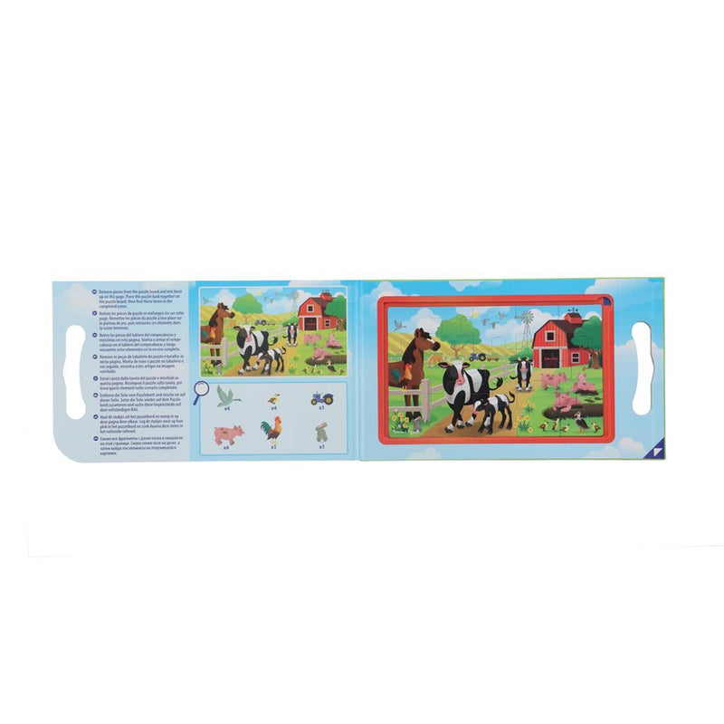 Cargue la imagen en el visor de la galería, Melissa doug magneetpuzzel safari 2x 15 stukjes