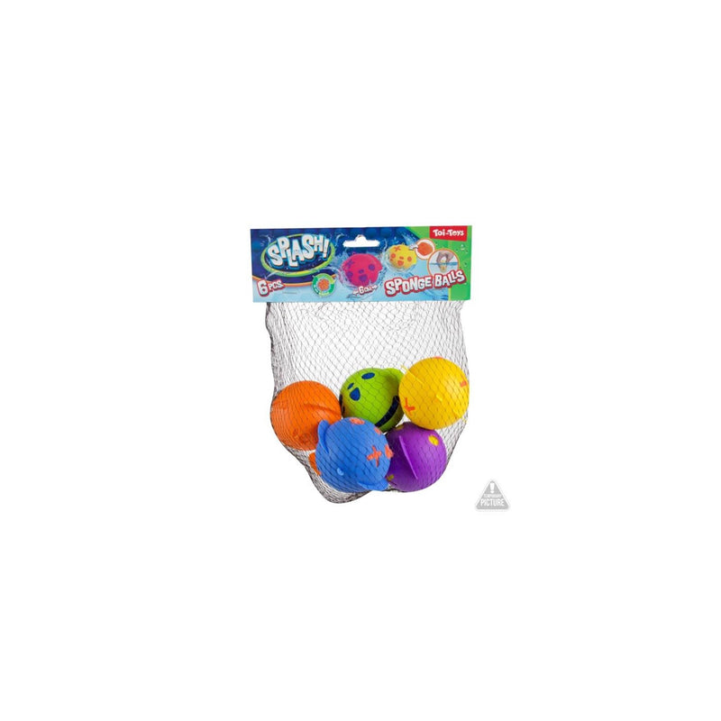 Afbeelding laden in galerijviewer, Toi-toys splash super splashballen 6 stuks 6cm