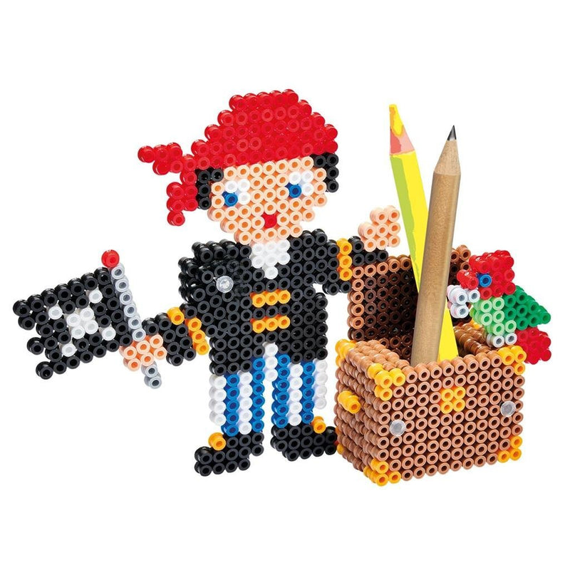 Load image into Gallery viewer, Hama strijkkralen 3d set piraten 2500 stuks