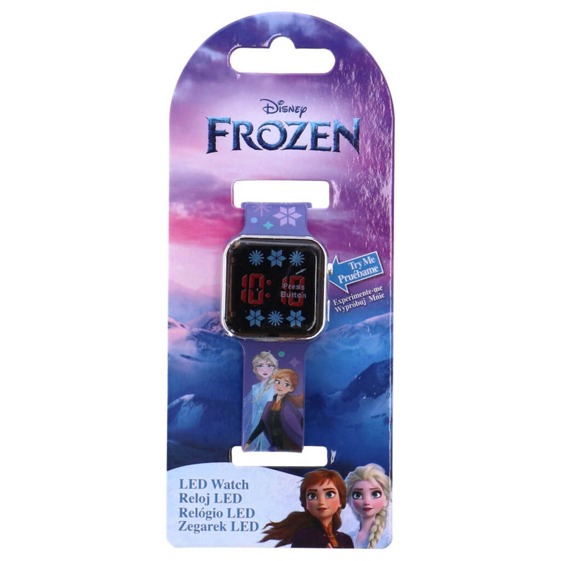 Load image into Gallery viewer, Disney frozen led horloge paars