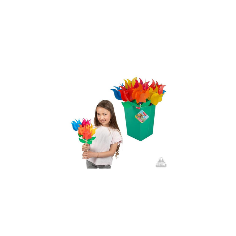 Afbeelding laden in galerijviewer, Toi-toys play out windmolen tulp 5 assorti