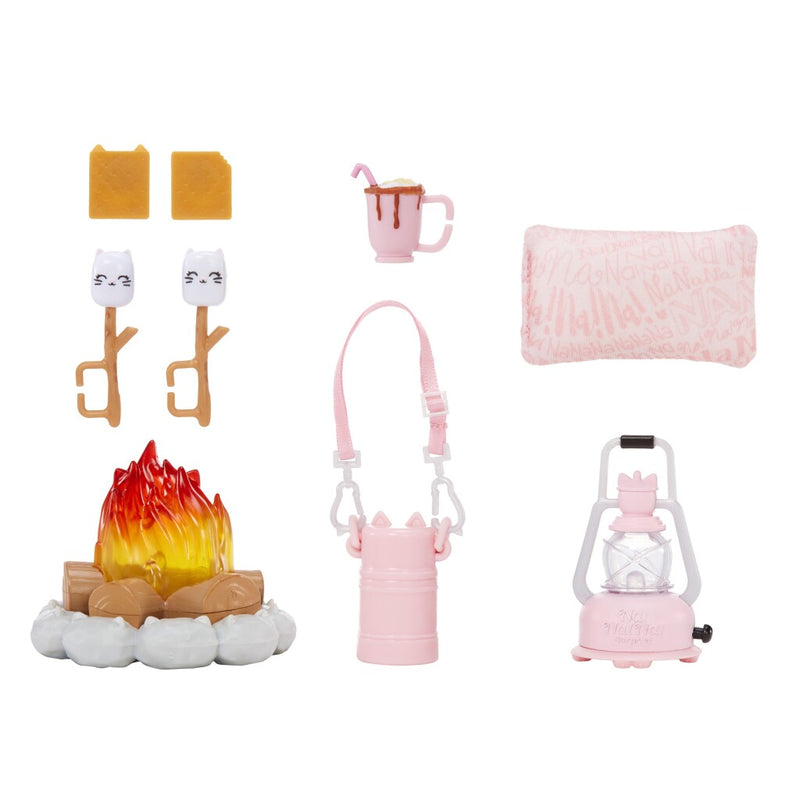 Load image into Gallery viewer, Na!na!na! surprise na! na! na! surprise kitty-cat kampeer speelset + licht