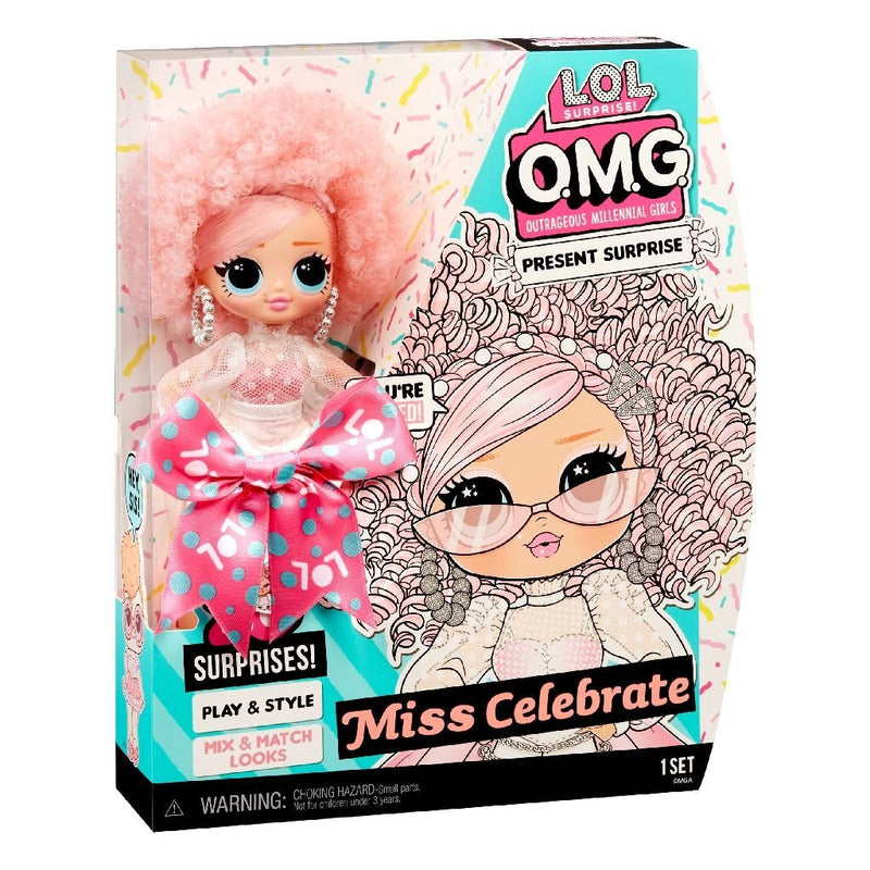 Load image into Gallery viewer, MGA Entertainment Surprise! OMG Birthday Doll Miss Celebr