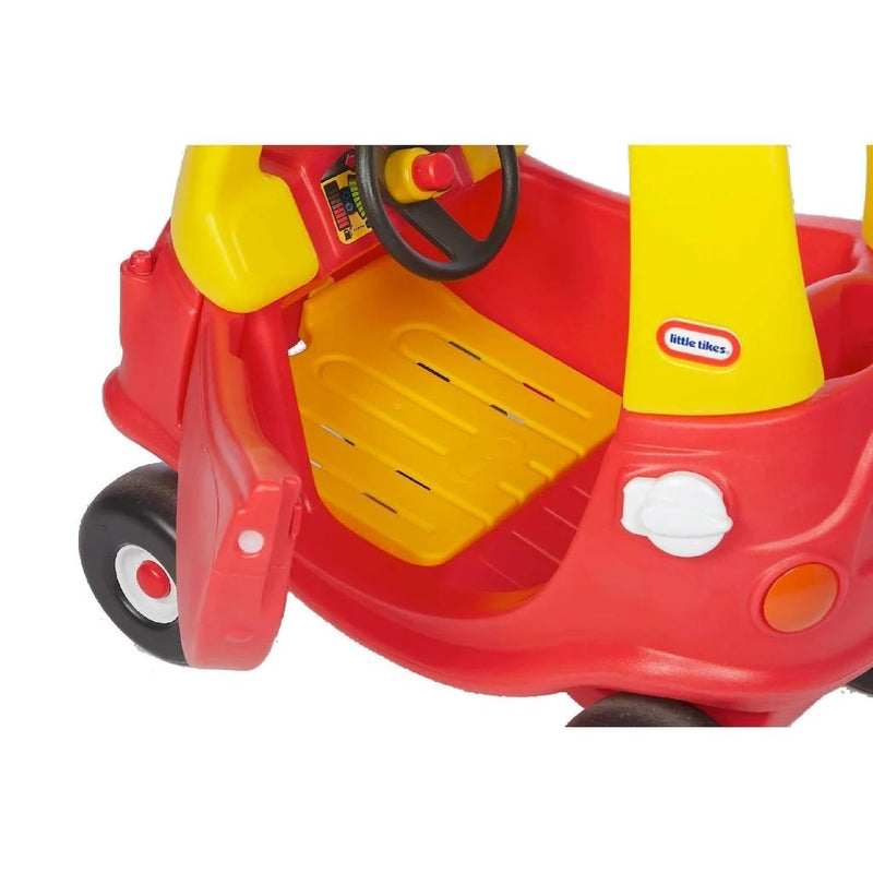 Load image into Gallery viewer, Little tikes cozy coupe loopauto 44x72x84 cm geel rood