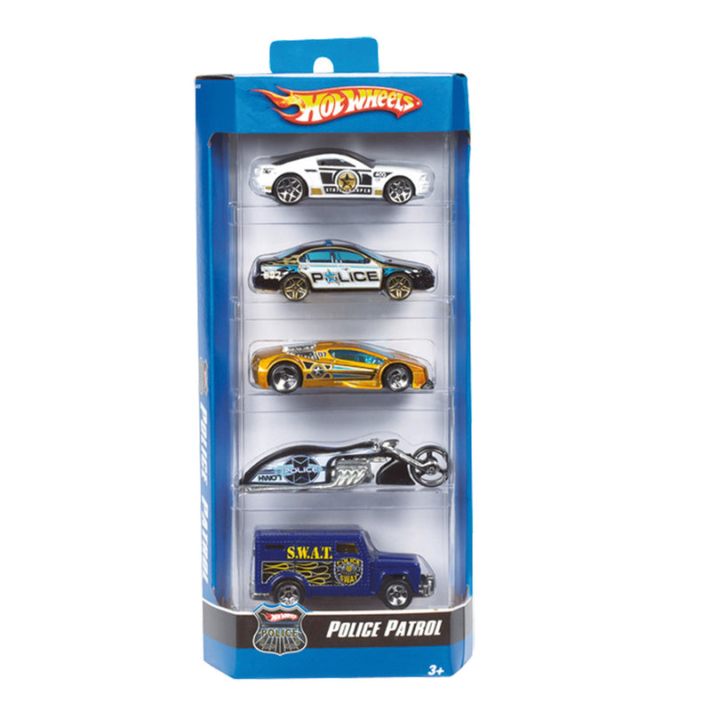 Afbeelding laden in galerijviewer, Mattel hot wheels diecast 5 pak autoset