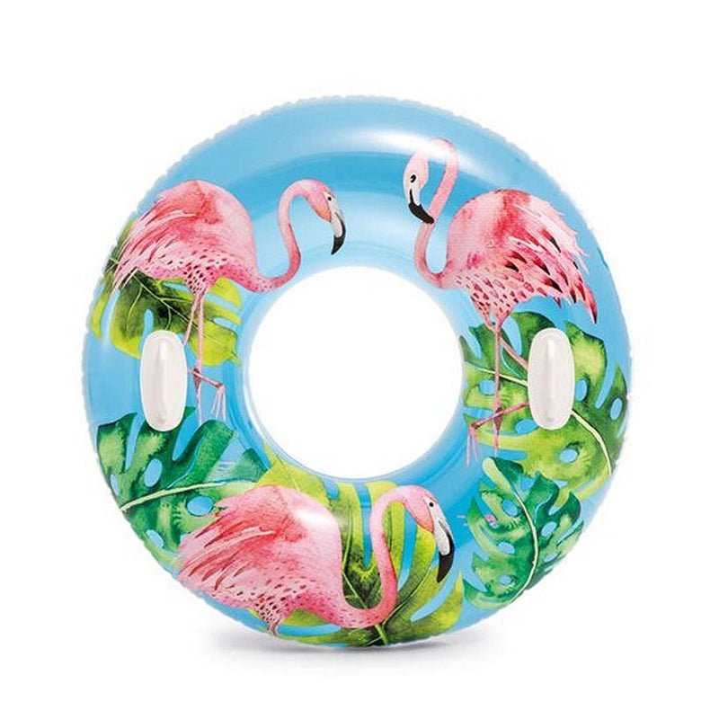 Afbeelding laden in galerijviewer, Intex zwemring flamingo ø97cm