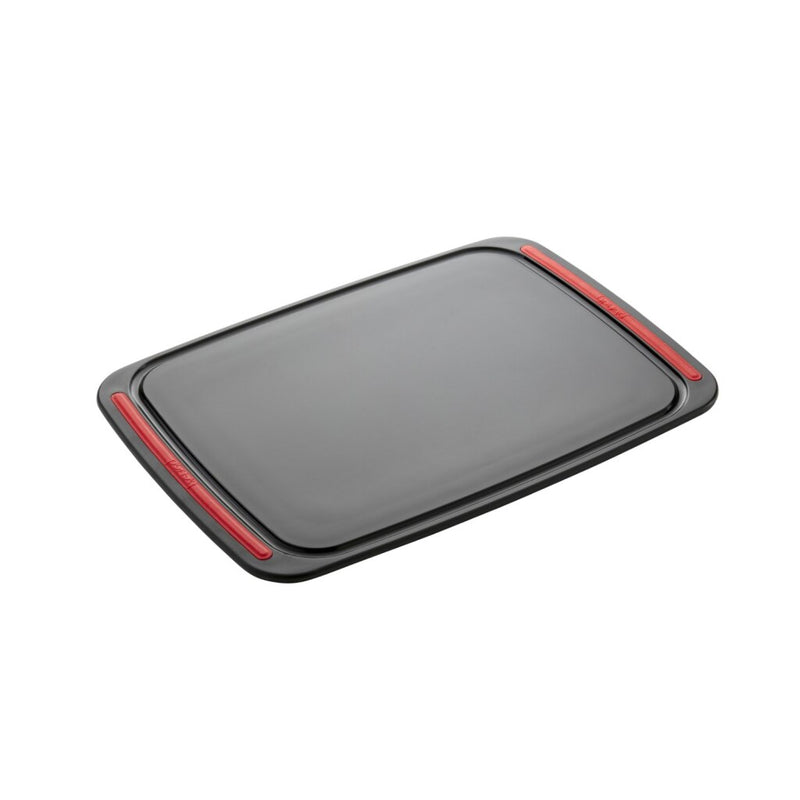 Load image into Gallery viewer, Brund easy cut snijplank 41x30x0.8 cm zwart rood