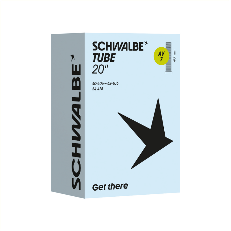 ギャラリービューアに画像をロードする, Schwalbe benelux b.v. schwalbe binnenband av7 20 40 62-406 av 40mm