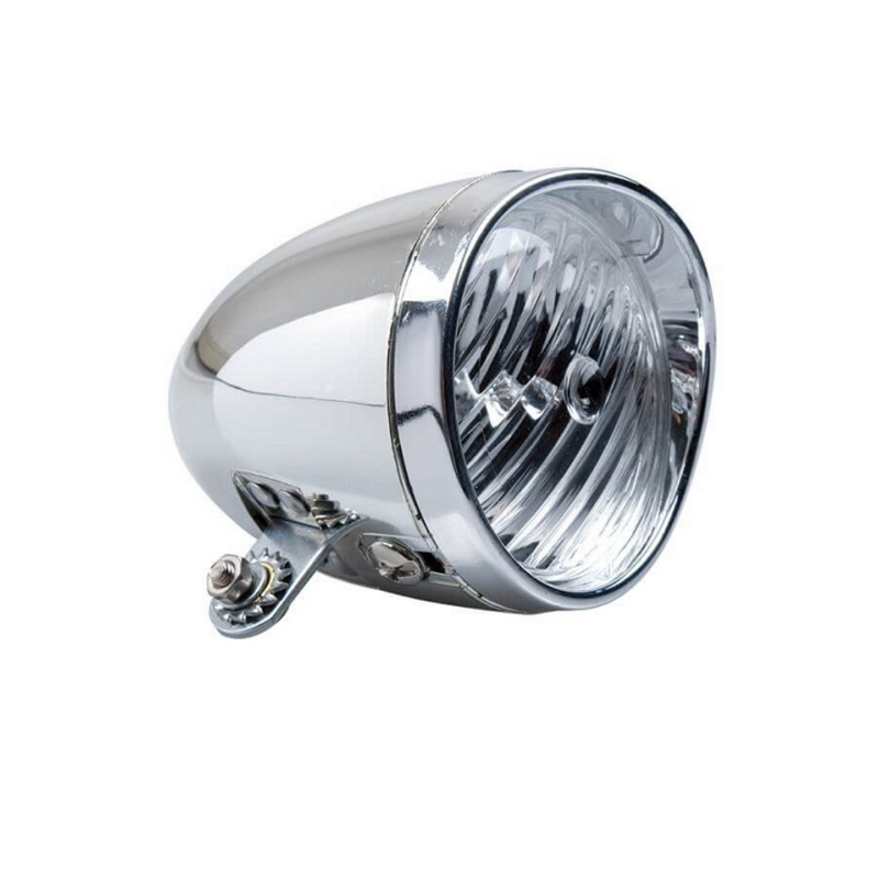Load image into Gallery viewer, Simson koplamp classic incl. batterij chroom (10st)