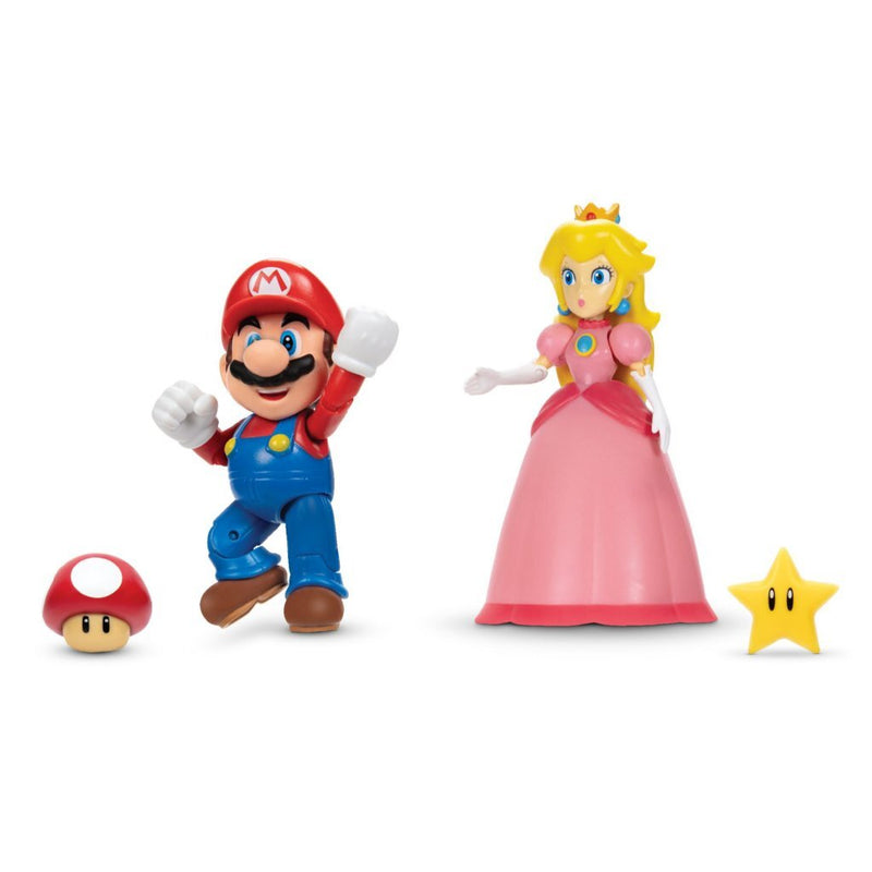 Laden Sie das Bild in Galerie -Viewer, Super mario figuren mario en peach