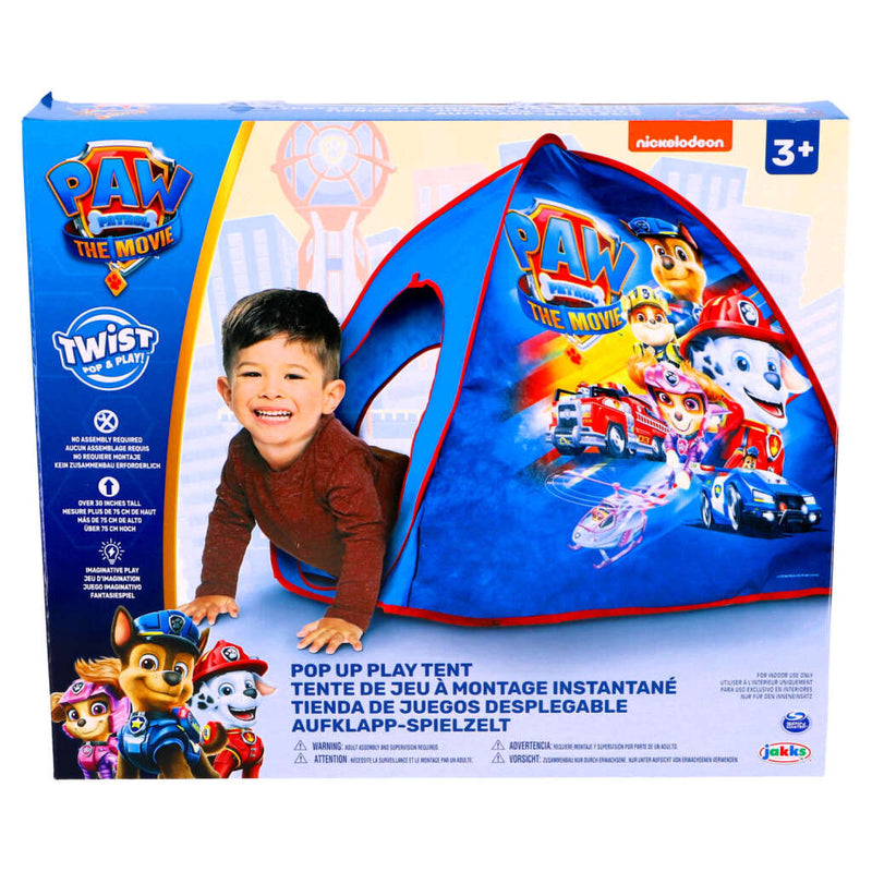 Laden Sie das Bild in Galerie -Viewer, Paw patrol pop-up tent blauw rood