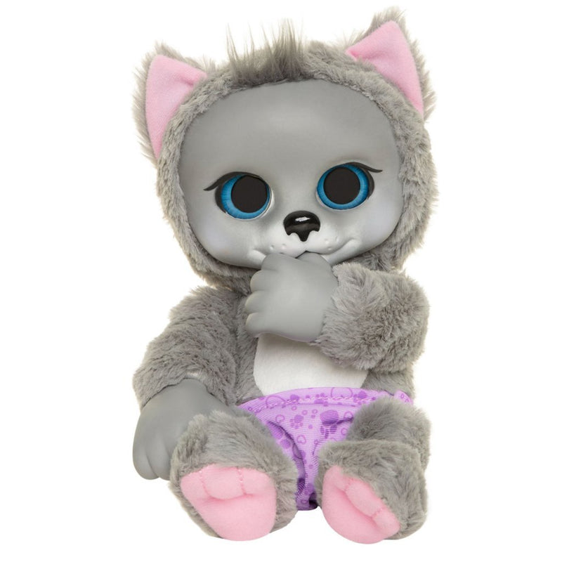 Cargue la imagen en el visor de la galería, Jakks jakks animal babies wolf + geluid