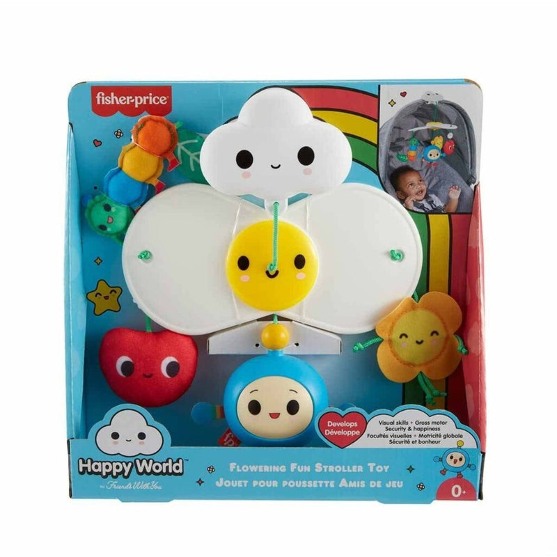Laden Sie das Bild in Galerie -Viewer, Fisher price happy world kinderwagenhanger