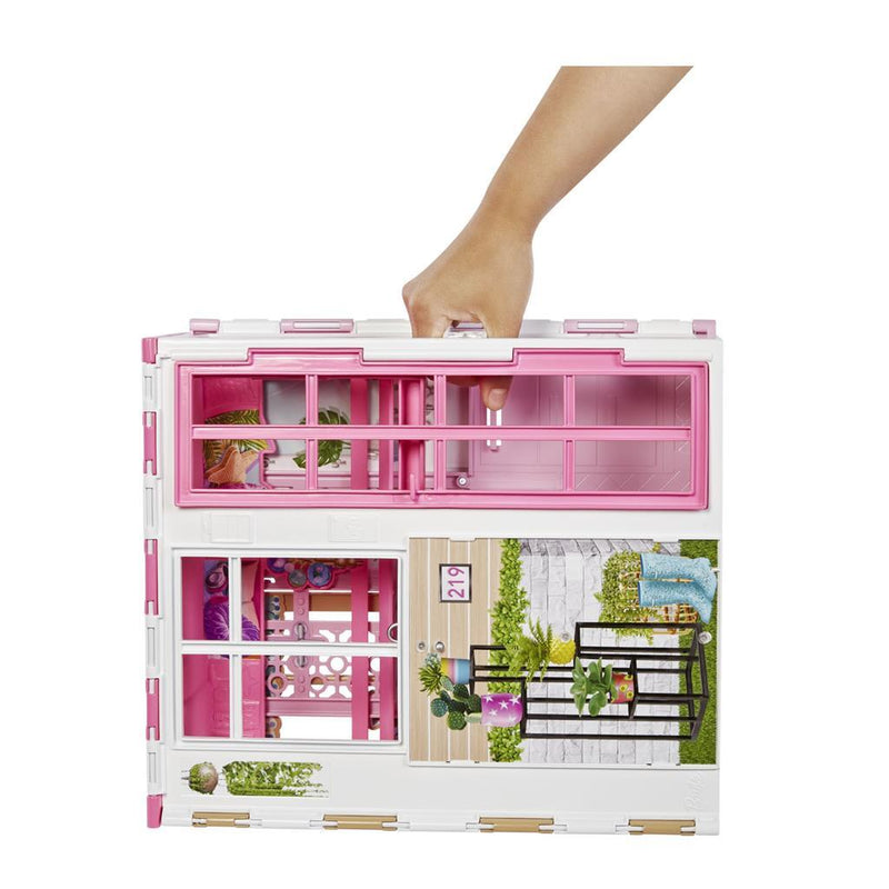 Load image into Gallery viewer, Barbie huis met pop