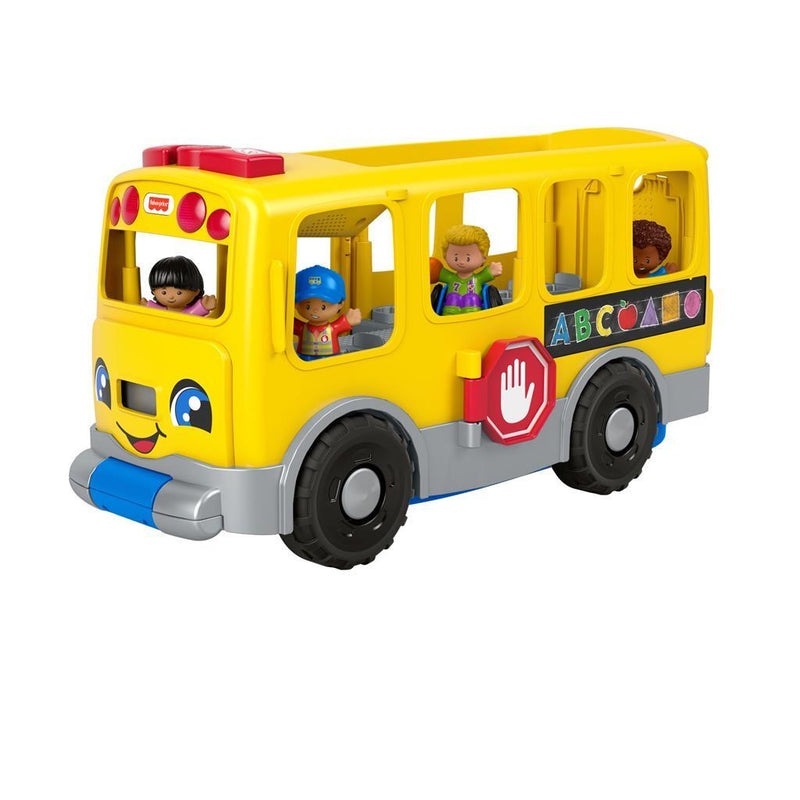 Cargue la imagen en el visor de la galería, Fisher Price Litte People Grote Schoolbus + Licht en Geluid