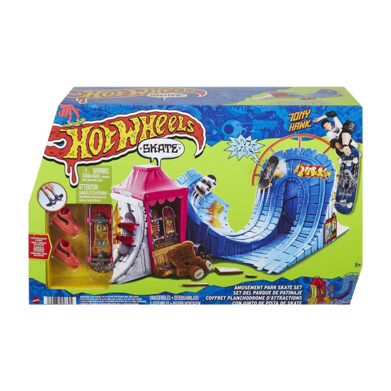 Load image into Gallery viewer, Hot Wheels Skate Fingerboard Amusement Park Set + Geluid