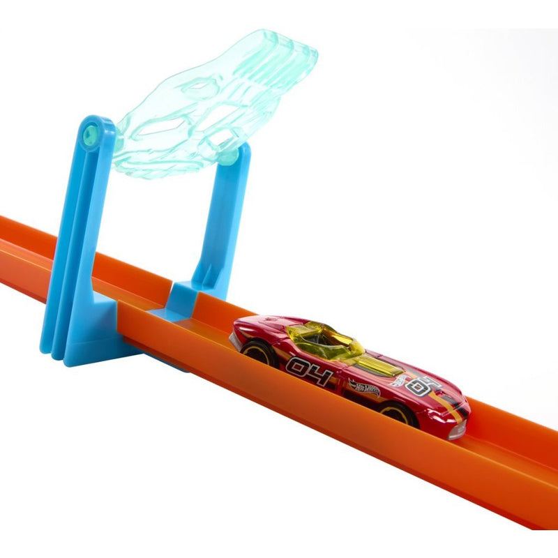 Load image into Gallery viewer, Mattel hot wheels track builder ijzige crashset