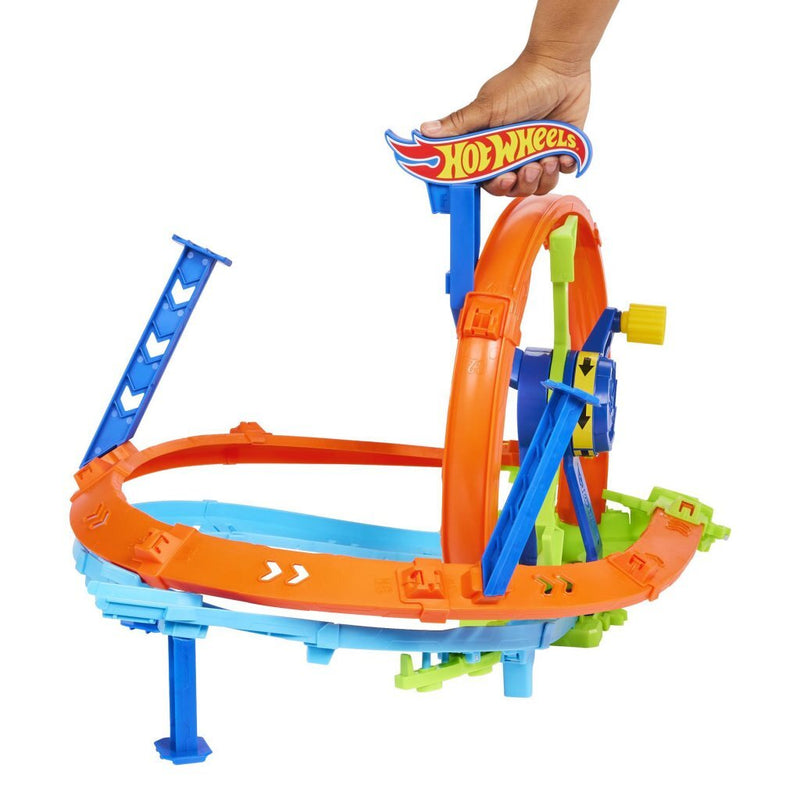 Load image into Gallery viewer, Mattel hot wheels action rapid launch en loop