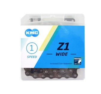 Load image into Gallery viewer, KMC Z1X EPT 1 2x1 8Ketting - Bruin - Single speed - 112 schakels