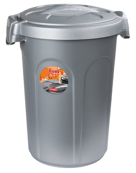 Afbeelding laden in galerijviewer, Producten voerton tom met deksel 16kg 46ltr