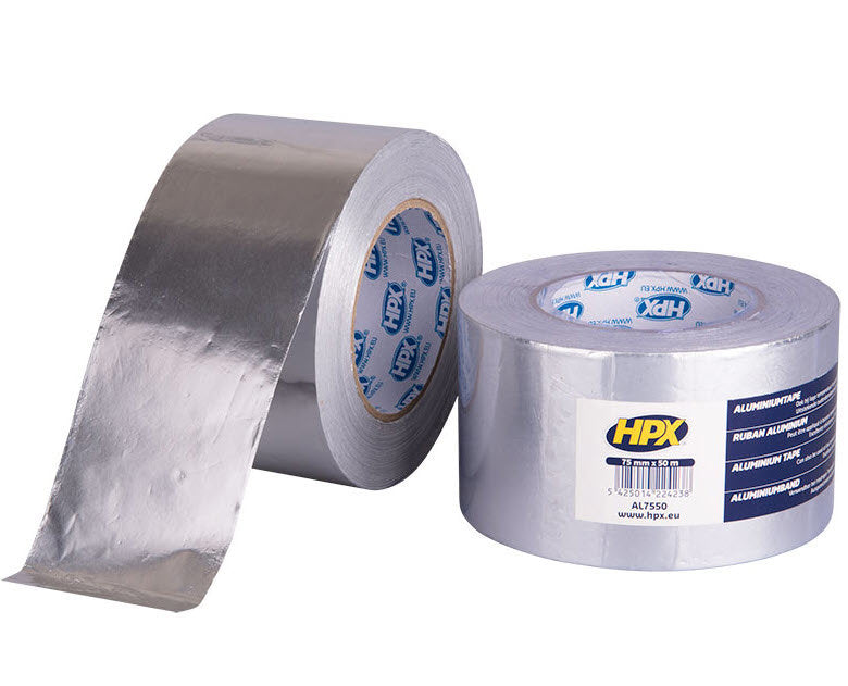 Laden Sie das Bild in Galerie -Viewer, Hpx producten alutape zilvertape 75mm x 50m
