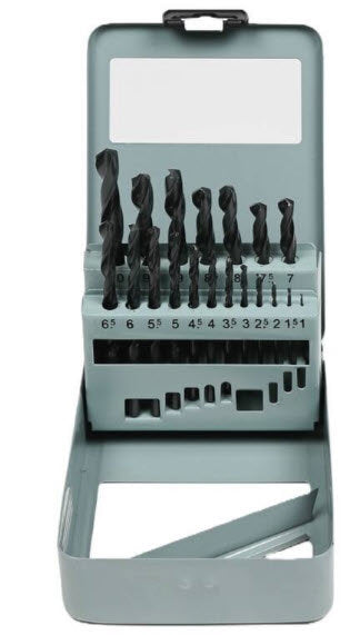 ギャラリービューアに画像をロードする, Producten boorset 19 delig hss stalen cassette