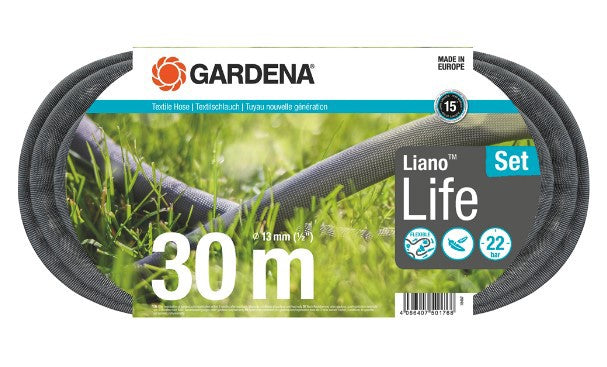 Afbeelding laden in galerijviewer, Gardena producten textielslang liano life 30 m set