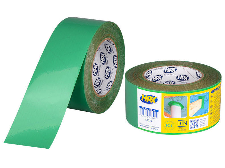 Cargue la imagen en el visor de la galería, Hpx producten airtight flex tape isoseal groen 60mm x 25m