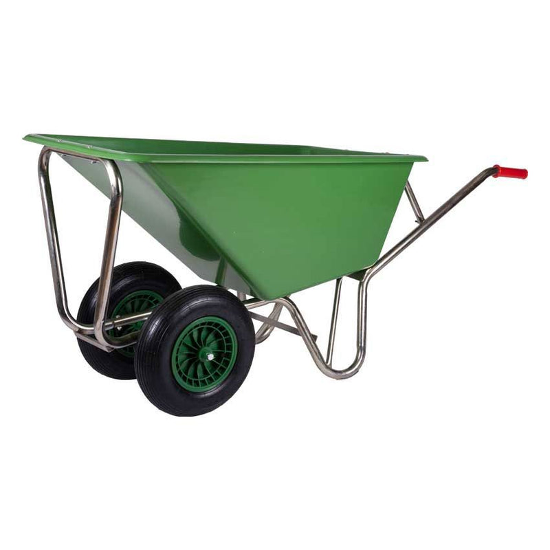 Laden Sie das Bild in Galerie -Viewer, Mm producten kruiwagen 160liter poly verz onderstel ged 2 wiel 1