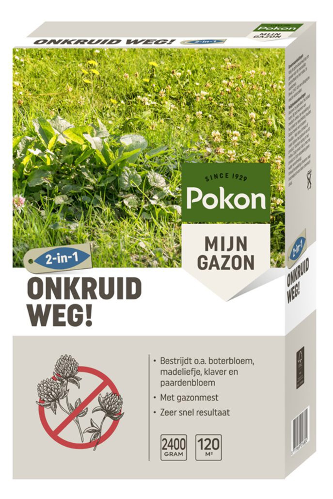 Load image into Gallery viewer, Pokon producten onkruid weg 120 m2 2400 gr
