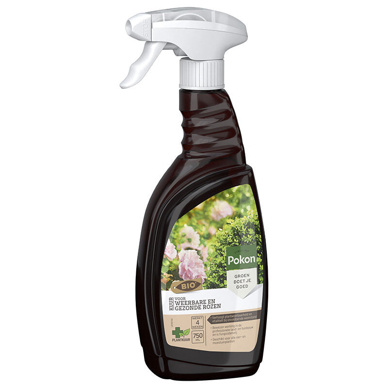 Load image into Gallery viewer, Pokon bio kuur voor weerbare en gezonde rozen spray 750ml