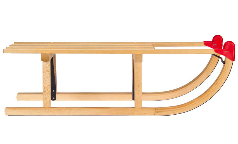 Afbeelding laden in galerijviewer, Producten slede hout type davos 80cm
