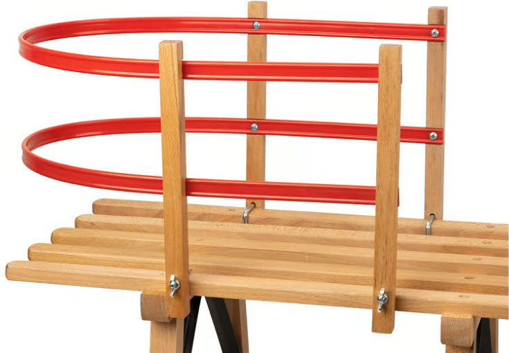 Cargue la imagen en el visor de la galería, Producten ruggensteun kunststof voor houten slede