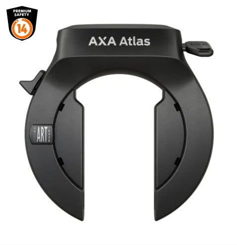Afbeelding laden in galerijviewer, Axa ringslot atlas - zwart - art2 (op kaart)