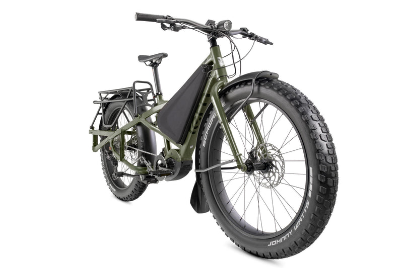 Laden Sie das Bild in Galerie -Viewer, Tern elektrische cargofiets orox s12 (#1) ebike orox s12 27 46 12sp pine green matt