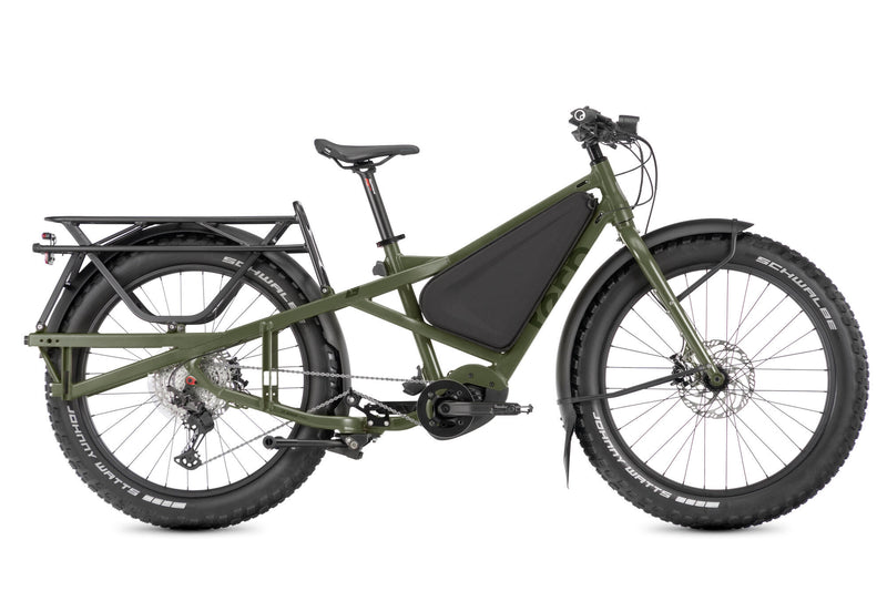 Laden Sie das Bild in Galerie -Viewer, Tern elektrische cargofiets orox s12 (#1) ebike orox s12 27 46 12sp pine green matt