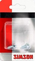 Load image into Gallery viewer, Simson Slotparkers - Ringslotbevestigingsset, 4,8x13mm, Zilver