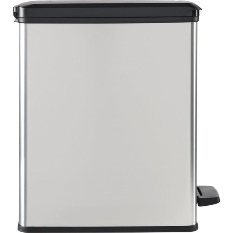 Laden Sie das Bild in Galerie -Viewer, Curver decobin slim afvalbak 25l zilver
