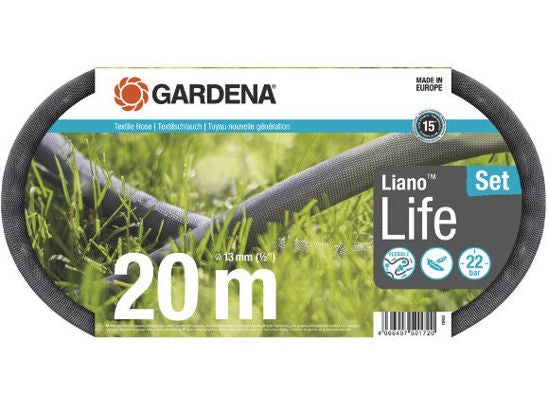 Load image into Gallery viewer, GARDENA Textielslang Liano Life 20 m Set