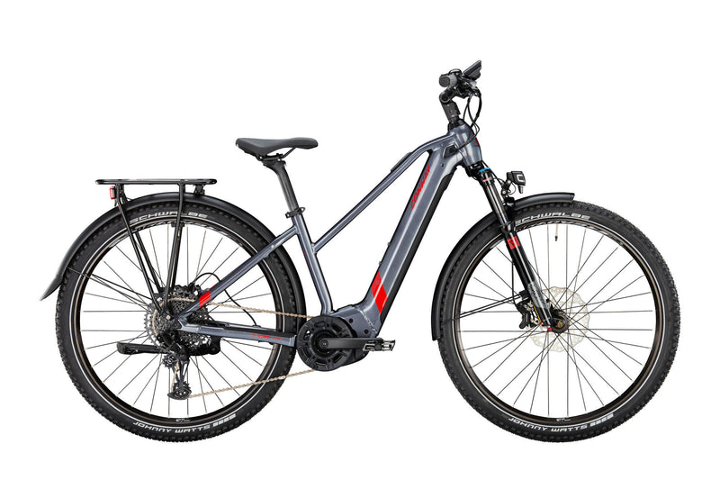 Load image into Gallery viewer, Conway elektrische suv cairon suv 5.0 mod. 23 ebike conw.cairon suv 5.0 29 45 trap. 12sp grey red