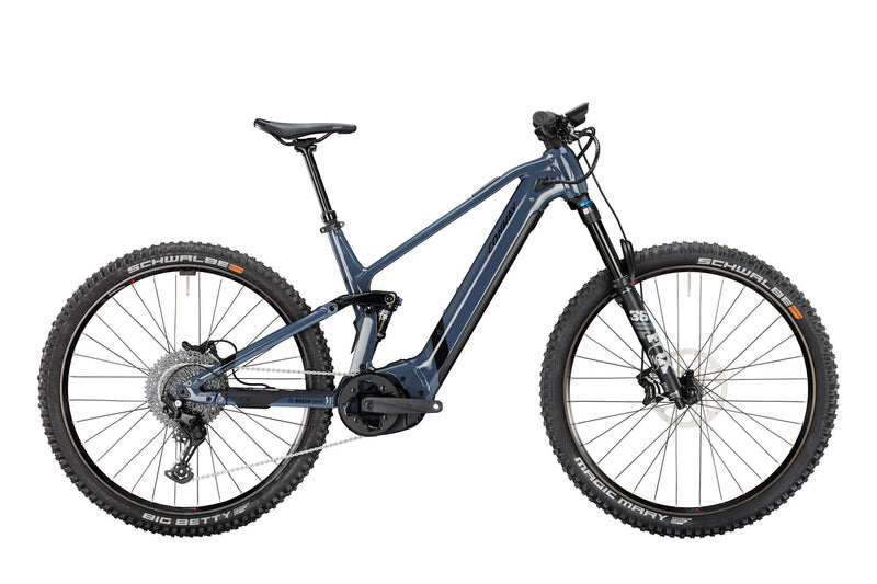 Laden Sie das Bild in Galerie -Viewer, Conway elektrische mtb full-suspension xyron s 4.9 mod. 24 ebike conw. xyron s 4.9 29 40 full sus.anthr. bl.