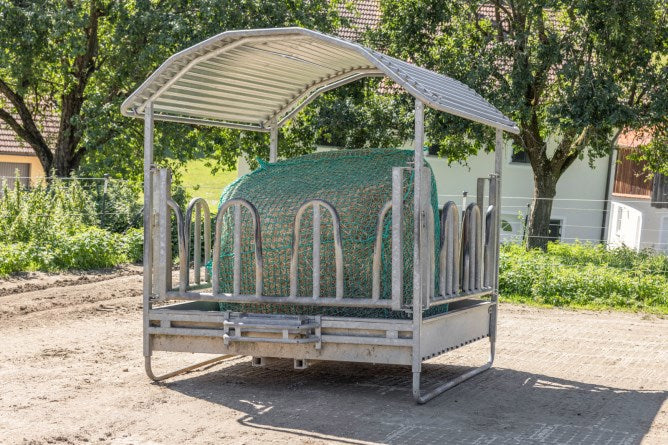 Load image into Gallery viewer, Producten hooinet voor ronde balen v ophangen 150x180 cm 4 5cm