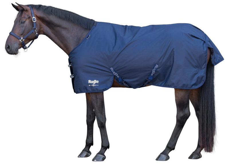 Load image into Gallery viewer, Abi paardendeken outdoor rugbe marine 135cm grijs