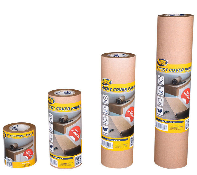 Load image into Gallery viewer, Hpx producten zelfklevend afdekpapier 148mm x 30m