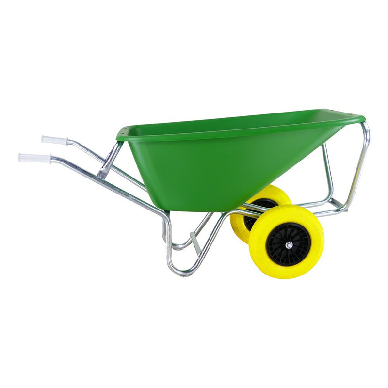 Laden Sie das Bild in Galerie -Viewer, Fort producten kruiwagen f s 165l groen hdpe bak 2 wiel nooitmeerlek