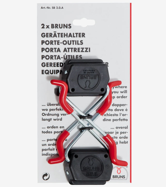 Laden Sie das Bild in Galerie -Viewer, Producten bruns gereedschaphouder metalen haak 2 stuks