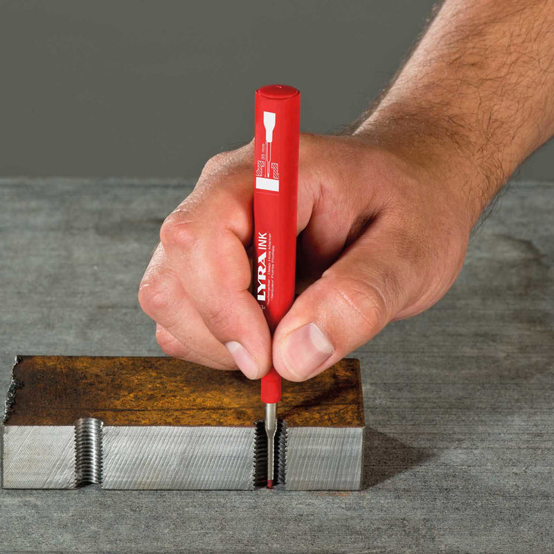 Load image into Gallery viewer, Lyra producten diepmarker merkstift rood