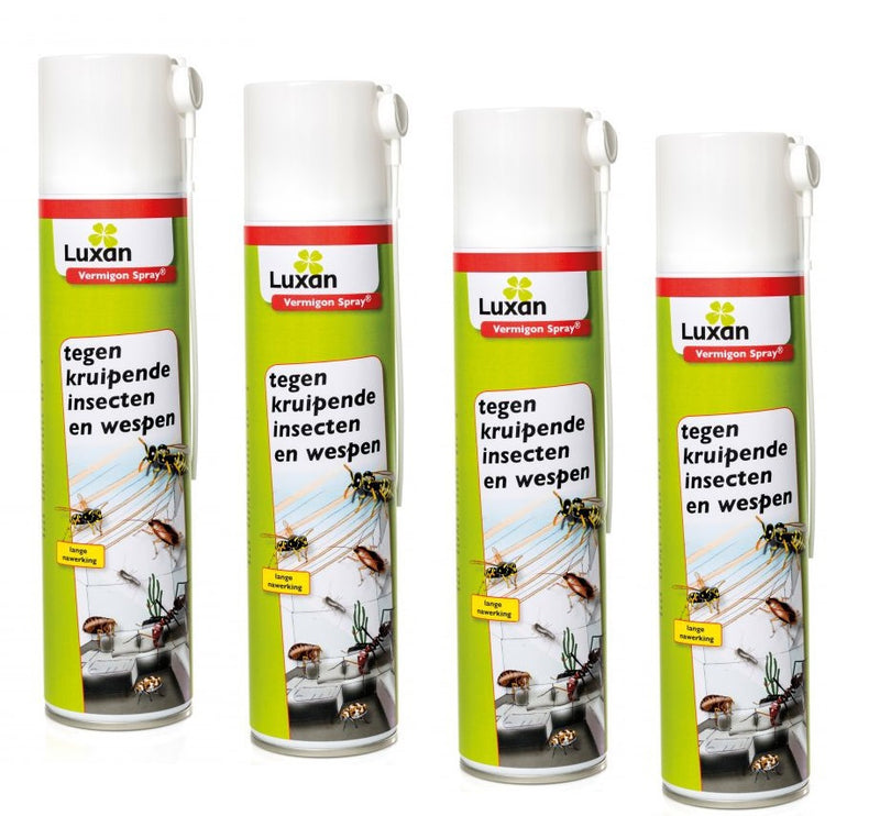 Afbeelding laden in galerijviewer, Luxan producten vermigon spray 400 ml kruipende insect en wespen