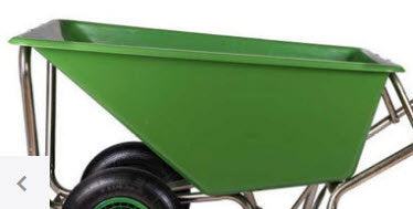 Cargue la imagen en el visor de la galería, Mm producten kruiwagenbak 160liter poly